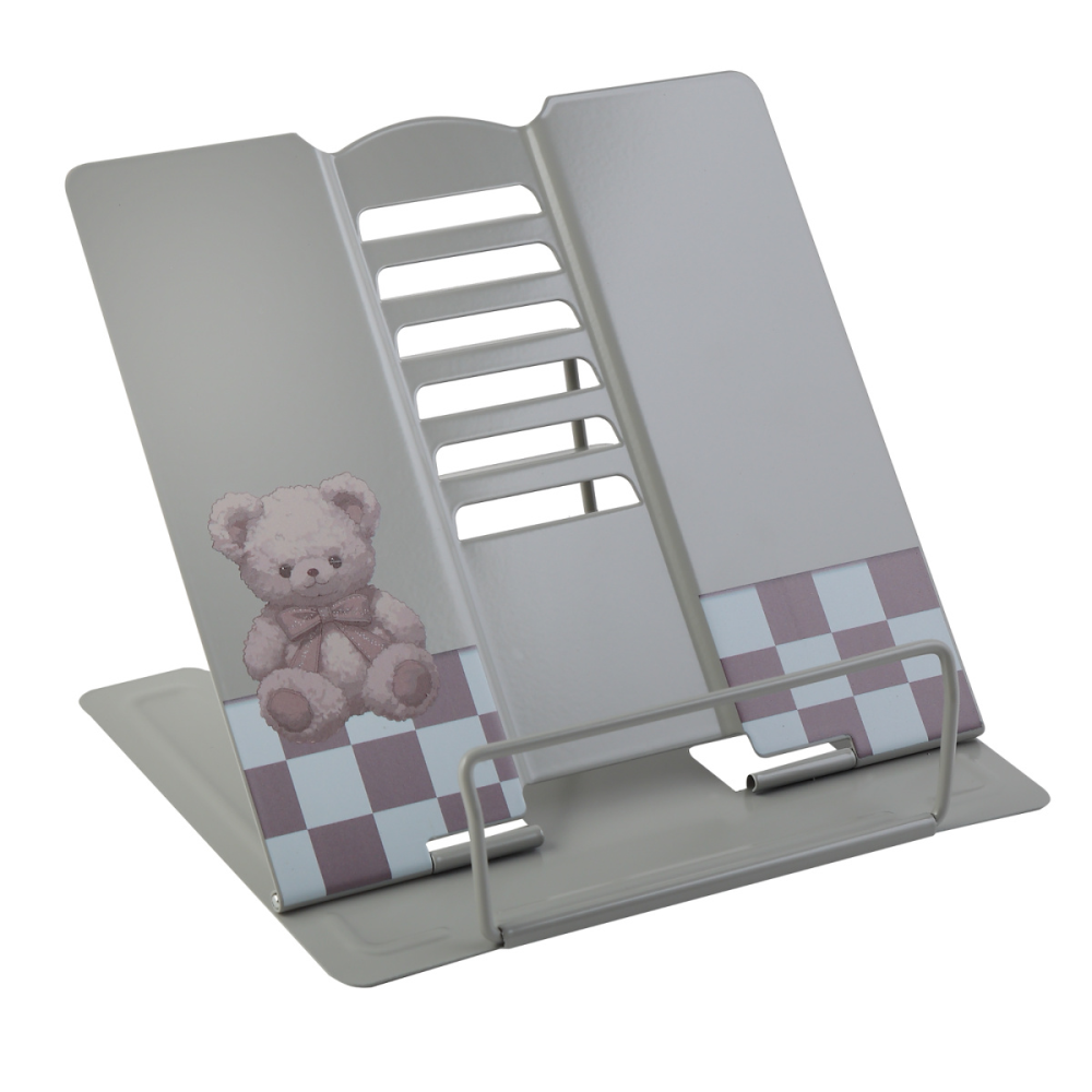 Подставка для книг "Bear", серый