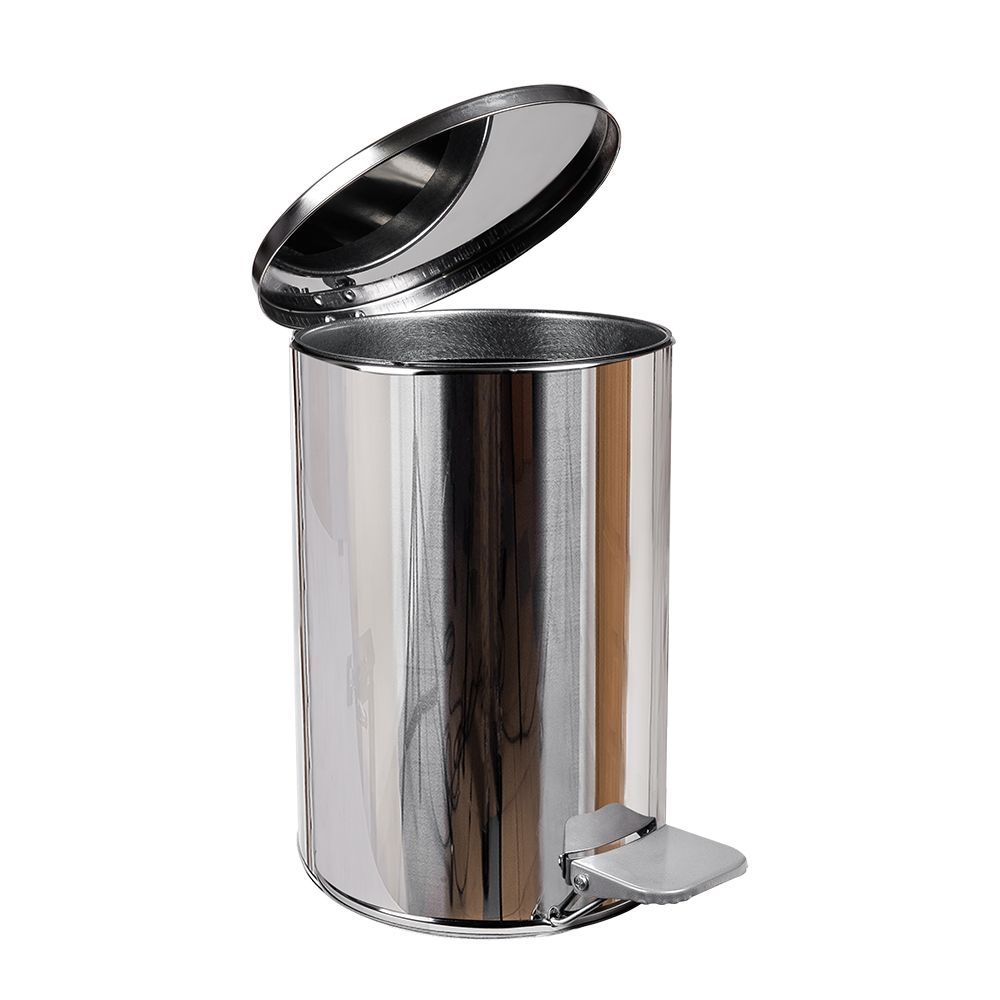 Урна с педалью, 15 л, хром - 2 Урна с педалью, 15 л, хром - 2