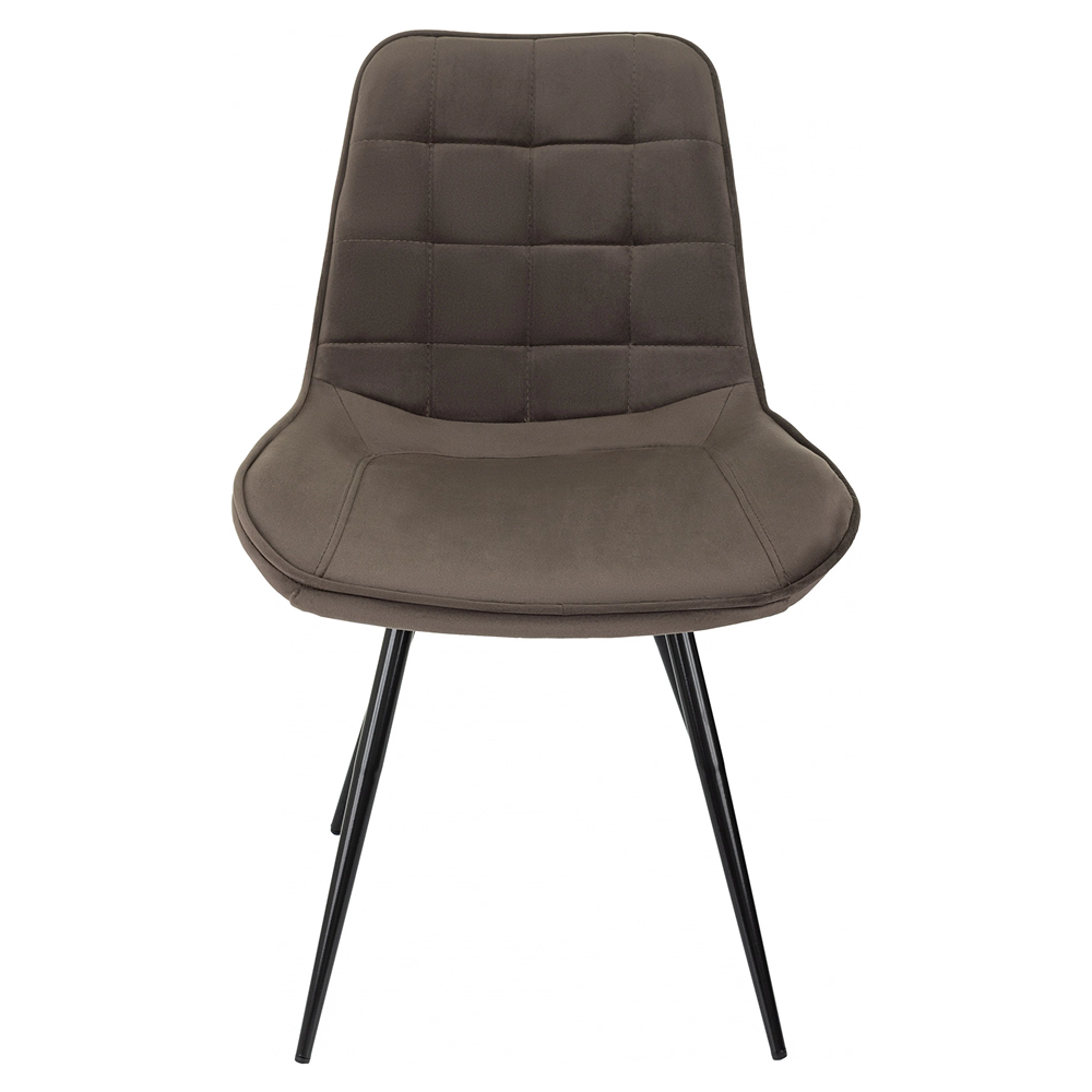 Стул Бюрократ "CH-K2_4", ткань, коричневый, металл, комплект 4 штуки - 3