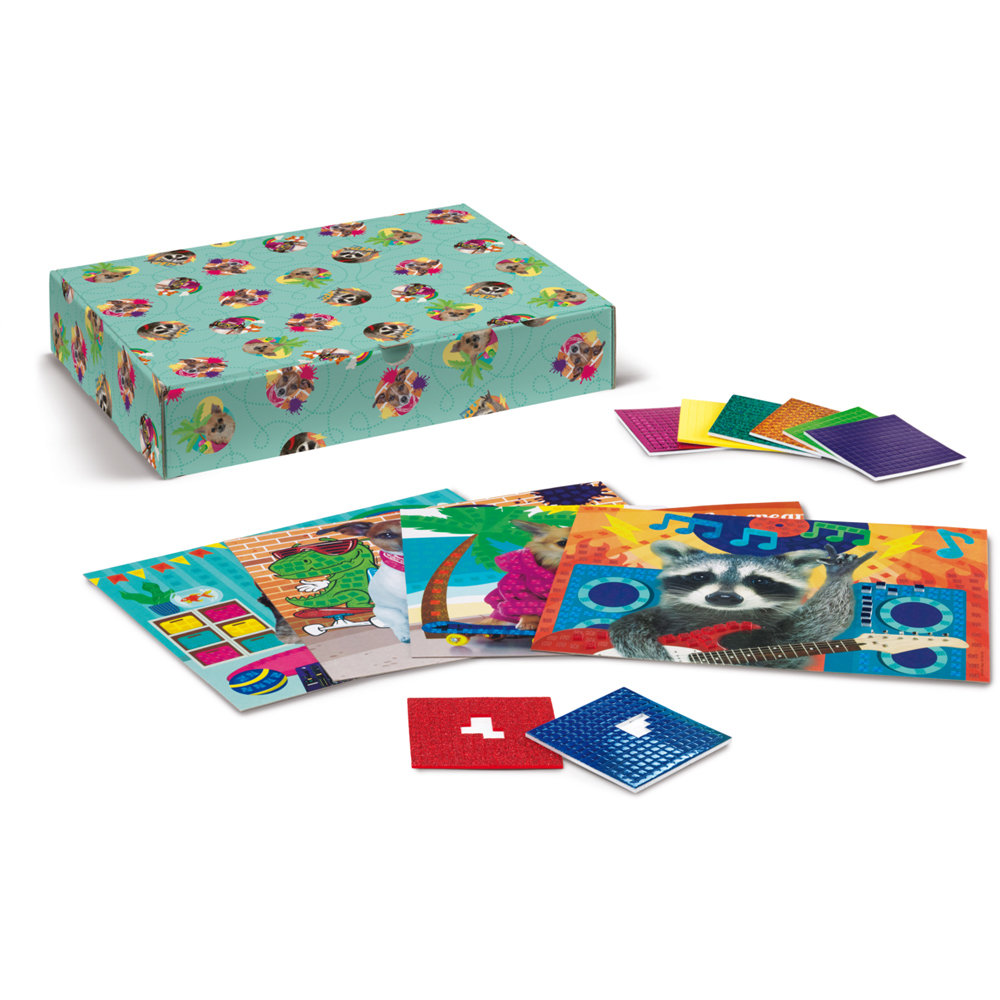 Набор для творчества Maped "Creative Cool Animals”, мозаика - 3