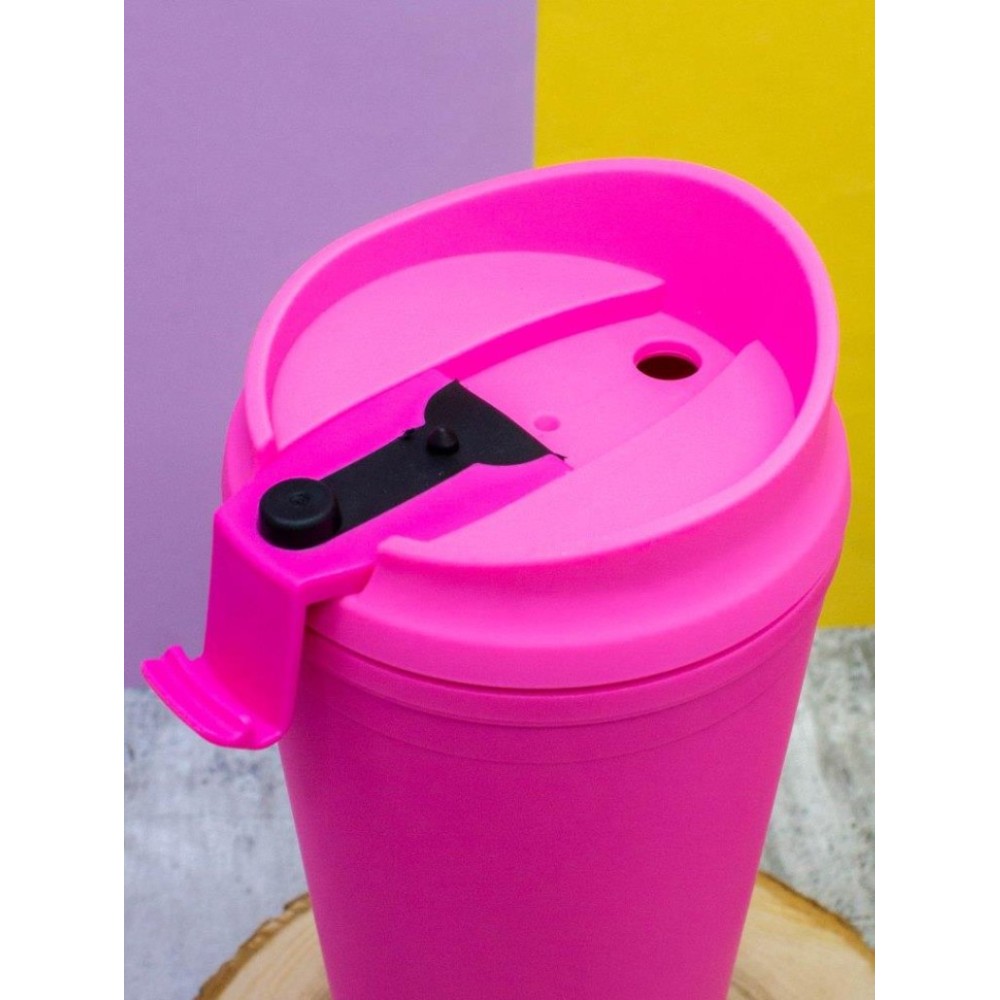 Кружка термическая "Тамблер. Classic", пластик, 700 мл, фуксия - 8