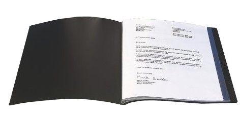 Папка с файлами "Q-Connect", 20 карманов, черный