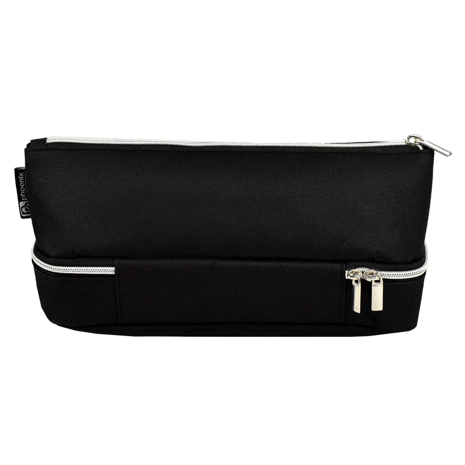 Пенал Феникс+ "Фразы с характером. Краш" 2 отделения, черный - 4