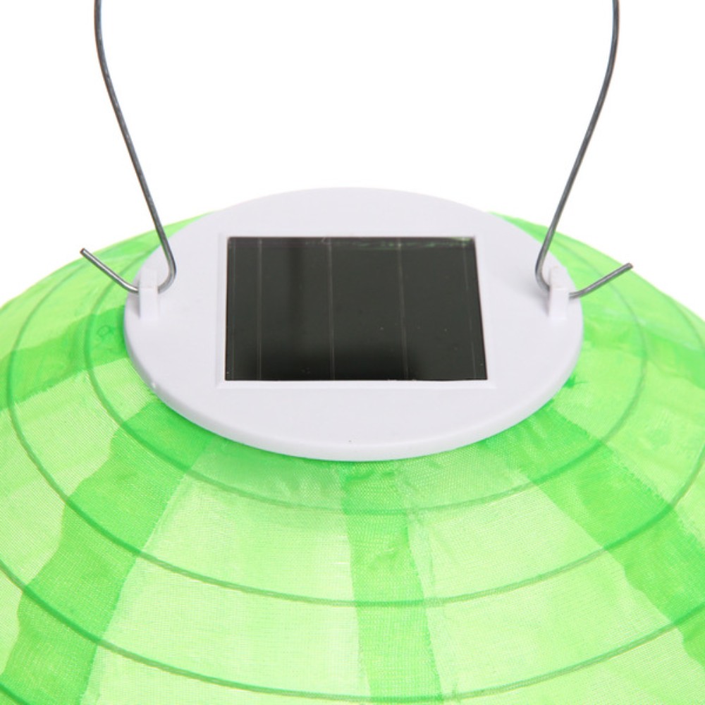 Светильник дачный Фонарик, солнечная батарея, салатовый - 4