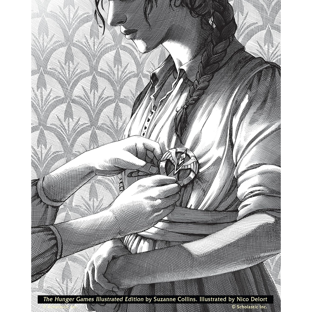 Книга на английском языке "The Hunger Games: Illustrated Edition", Suzanne Collins - 4