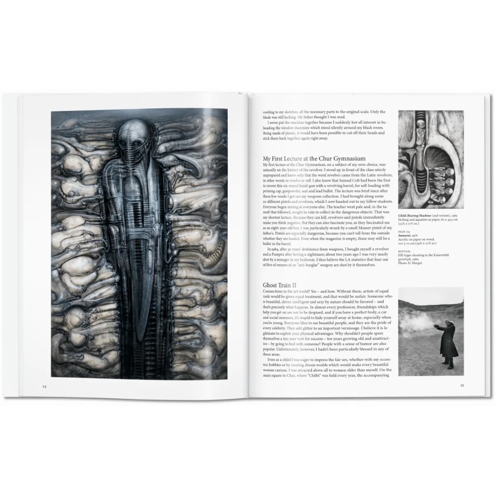 Книга на английском языке "Basic Art. Giger"