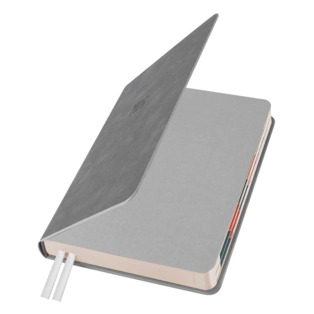 Ежедневник датированный "Vivid", В6, 336 страниц, серый, 2026