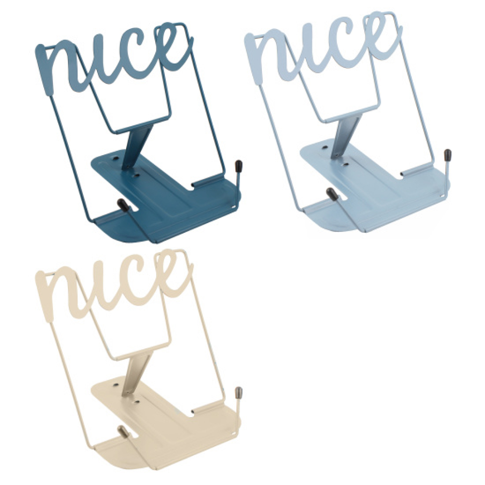 Подставка для книг "Nice", металл, ассорти