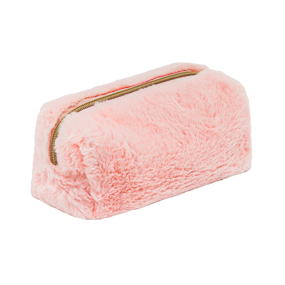 Пенал "Fluffy Pearl", 1 отделение, розовый - 3