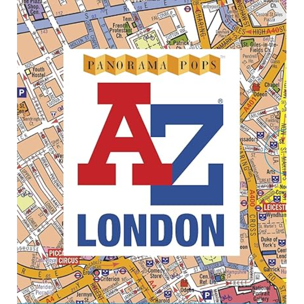 Книга на английском языке "Panorama Pops. A-Z London"