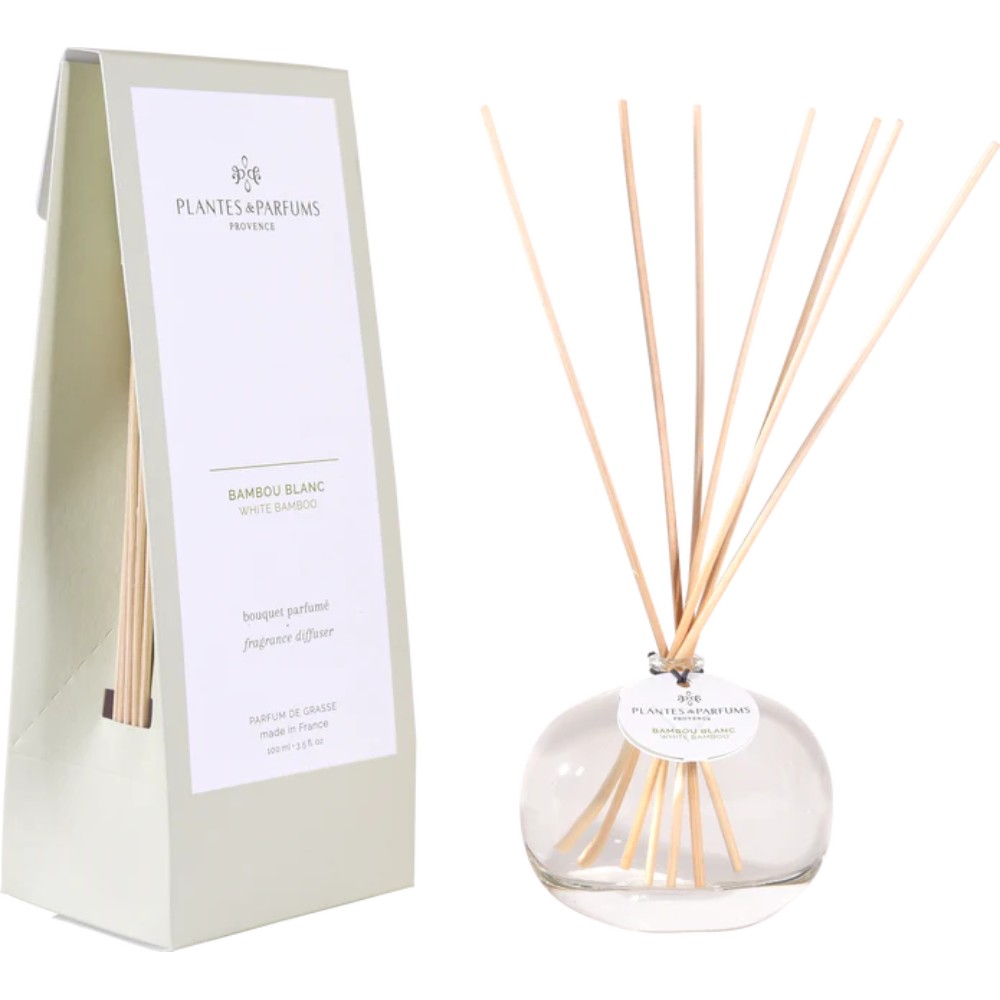 Диффузор ароматический PLANTES&PARFUMS "White Bamboo", 100 мл