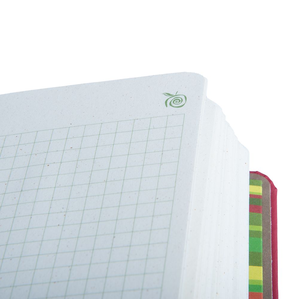 Блокнот "Appeel Royal Red Delicius", А5, 96 листов, клетка, темно-красный - 4