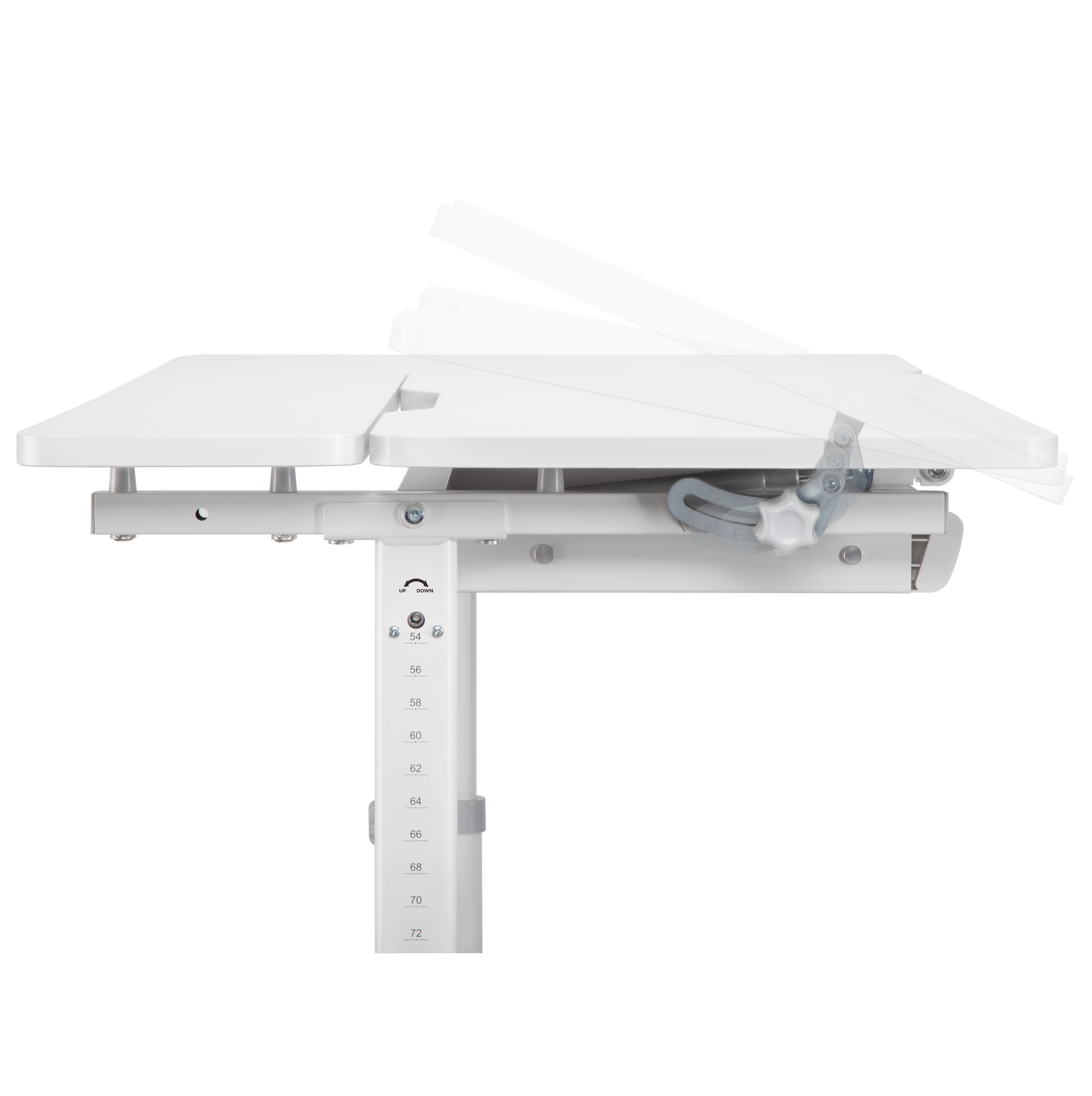 Стол Ergosmart E603 GREY, 1000х600х(540-760) мм - 4