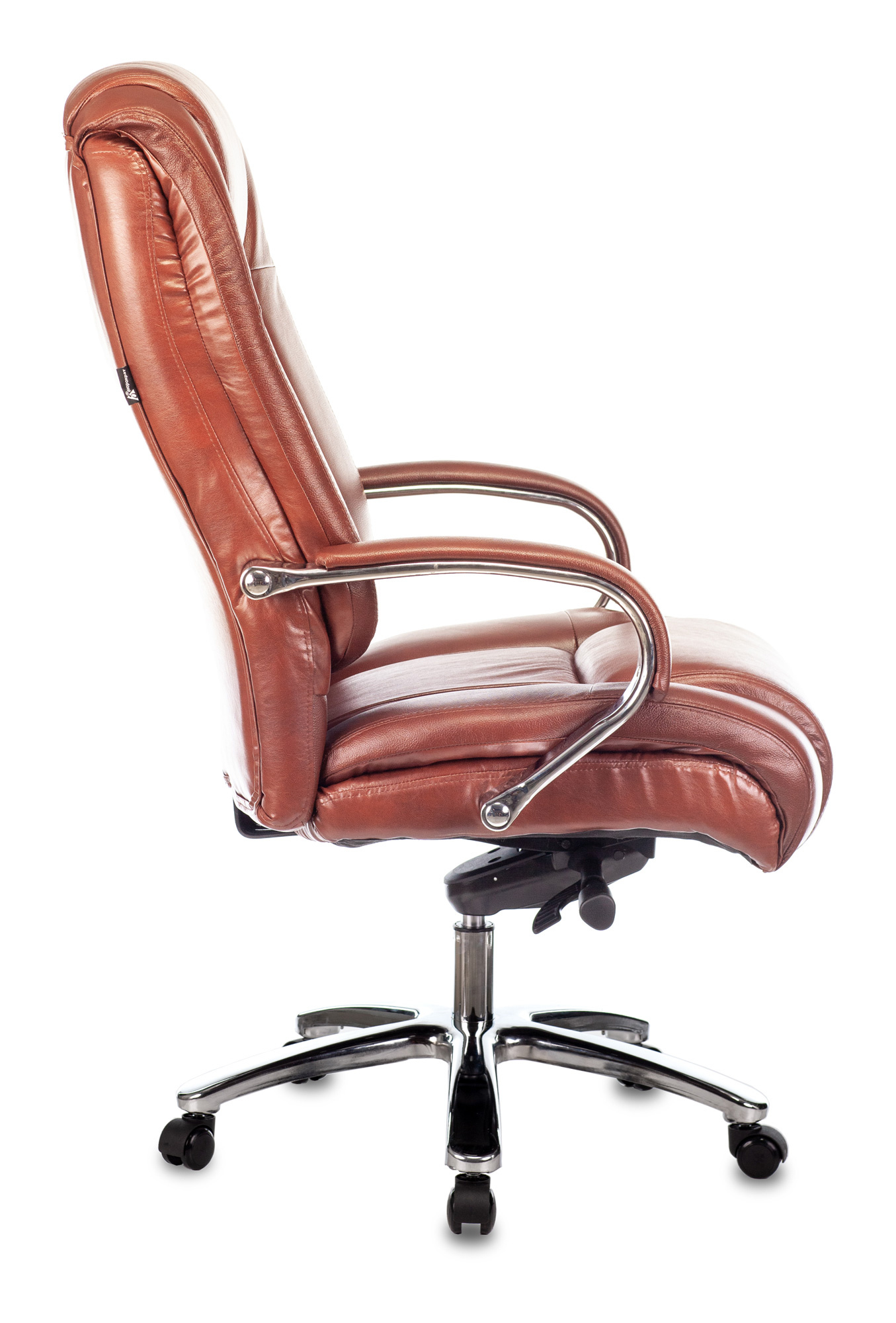 Кресло для руководителя Бюрократ T-9925SL, Leather Eichel кожа, светло-коричневый