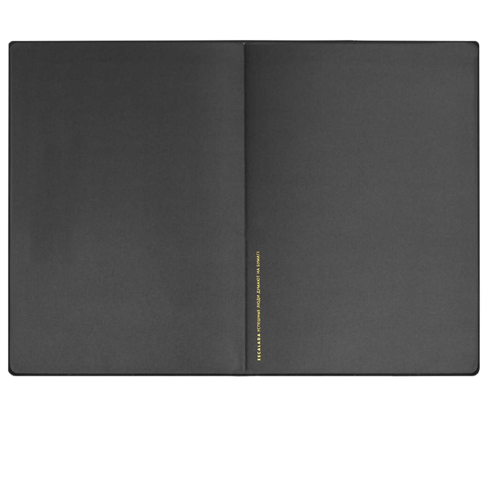 Еженедельник датированный "Тиволи Делавэ черный", А4, 160 страниц, черный, 2026 - 5