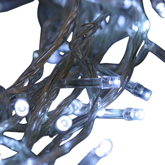 Гирлянда электрическая LED "Нить", 9 м, белый