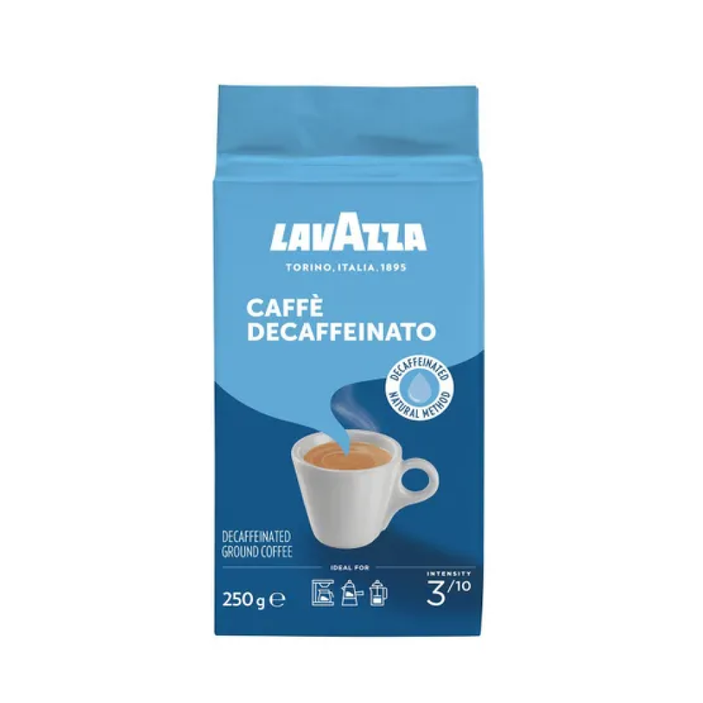 Кофе Lavazza "Cafe Decaffeinato", молотый, 250 гр, без кофеина