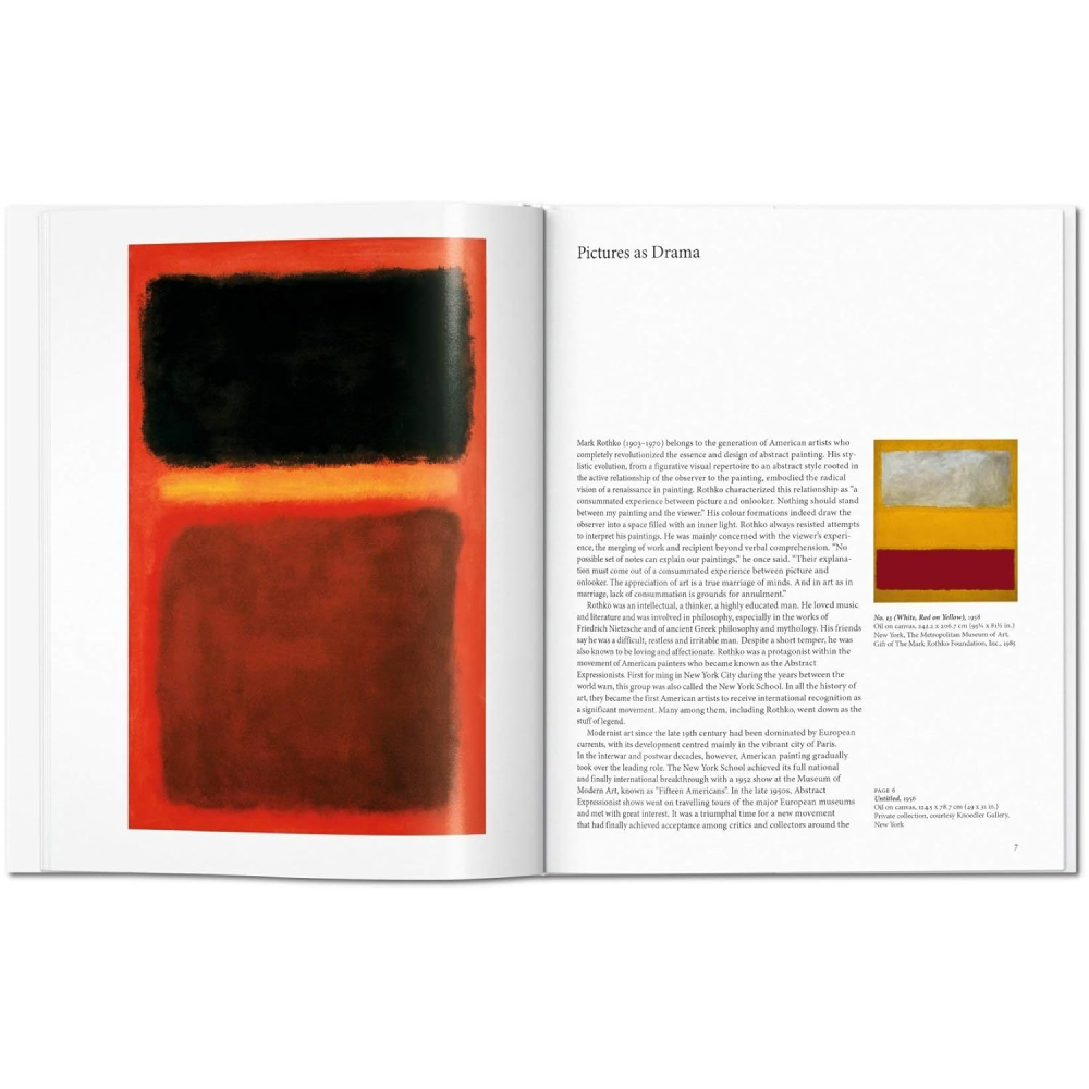 Книга на английском языке "Basic Art. Rothko" 