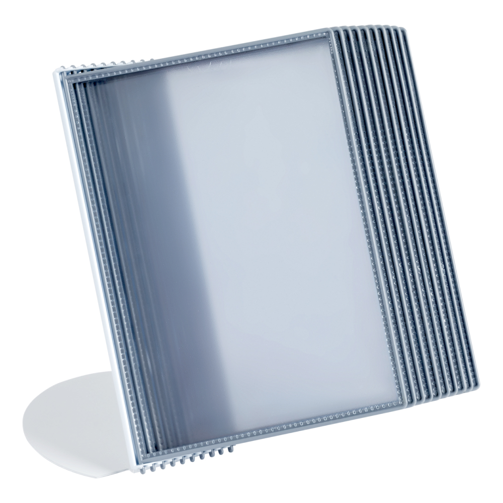 Стойка информационная настенная "OfficeSpace", A4, 10 демопанелей, черный - 8