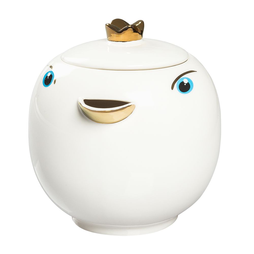 Чайник "Tweetea", фарфор, 1100 мл, белый - 2