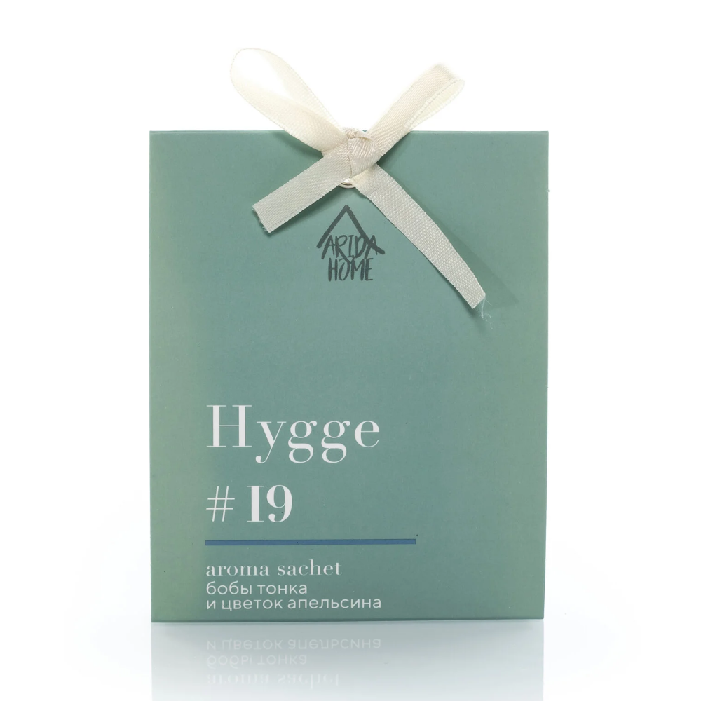 Ароматическое саше Hygge #19 "Бобы тонка и цветок апельсина", 10 гр