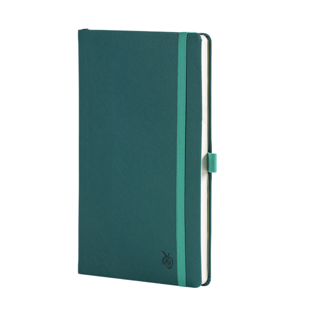 Блокнот "Appeel classic teal", А5, 96 листов, линейка, зеленый - 3