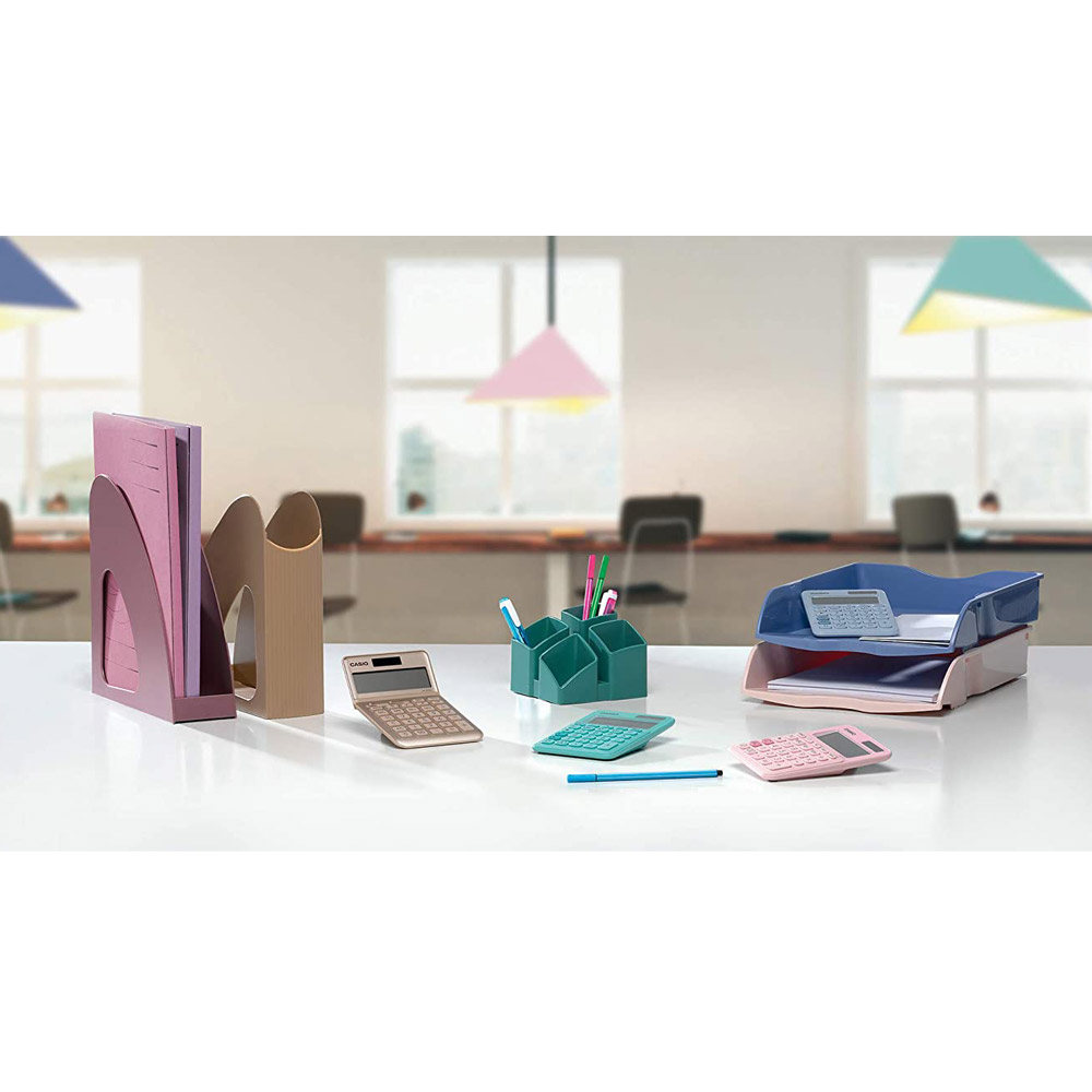 Лоток для бумаги вертикальный "Twin", зеленый нефрит - 5