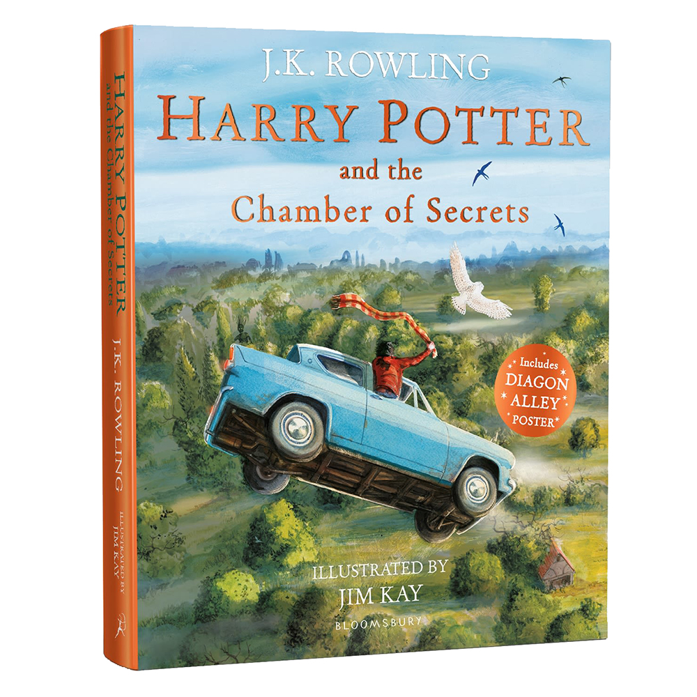 Книга на английском языке "Harry Potter and the Chamber of Secrets HB Illustr.", Rowling J.K. 
