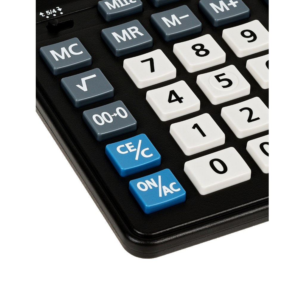 Калькулятор настольный Eleven "CDB1201-BK", 12-разрядный, черный - 6