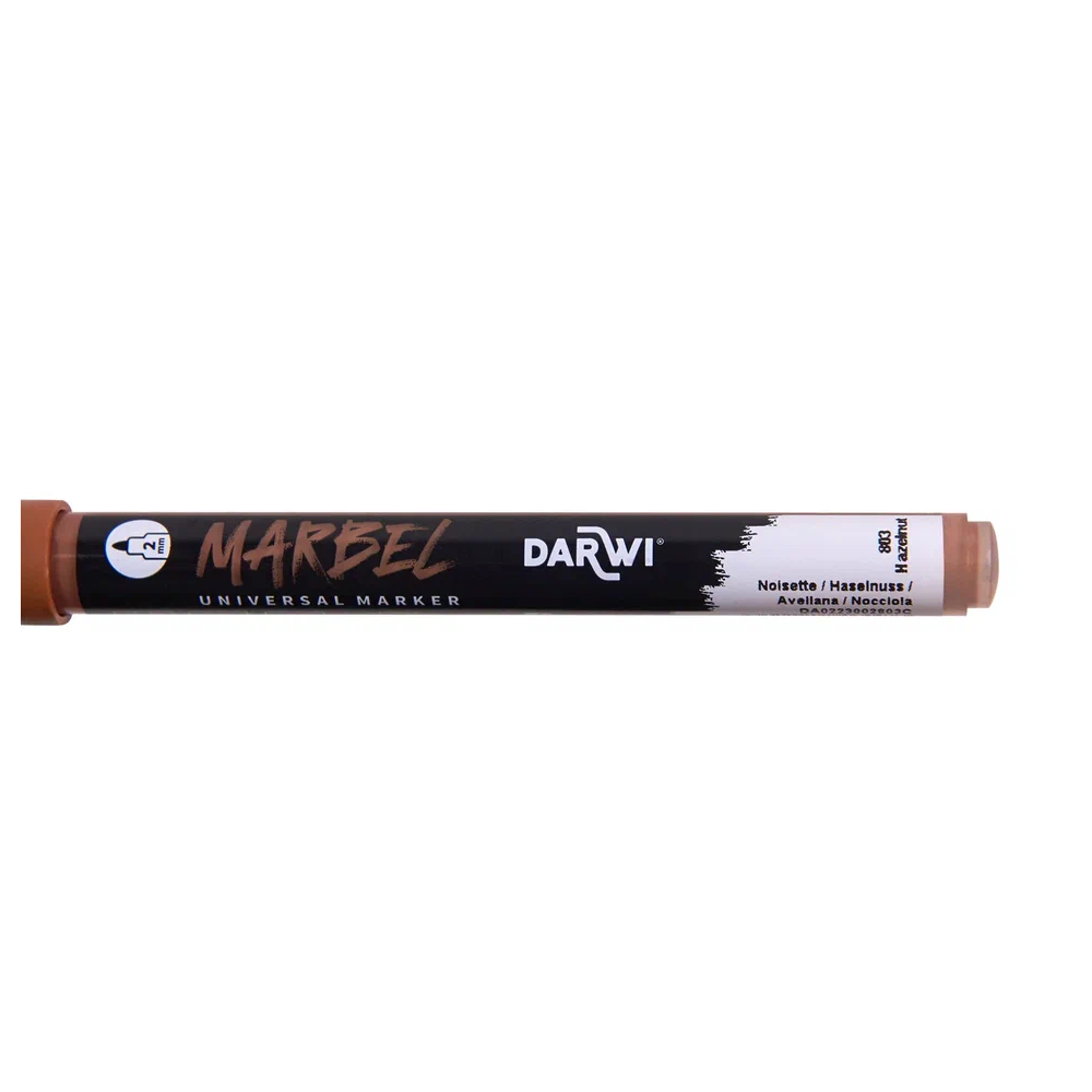 Маркер акриловый "Darwi.Marbel" 803, лесной орех - 4