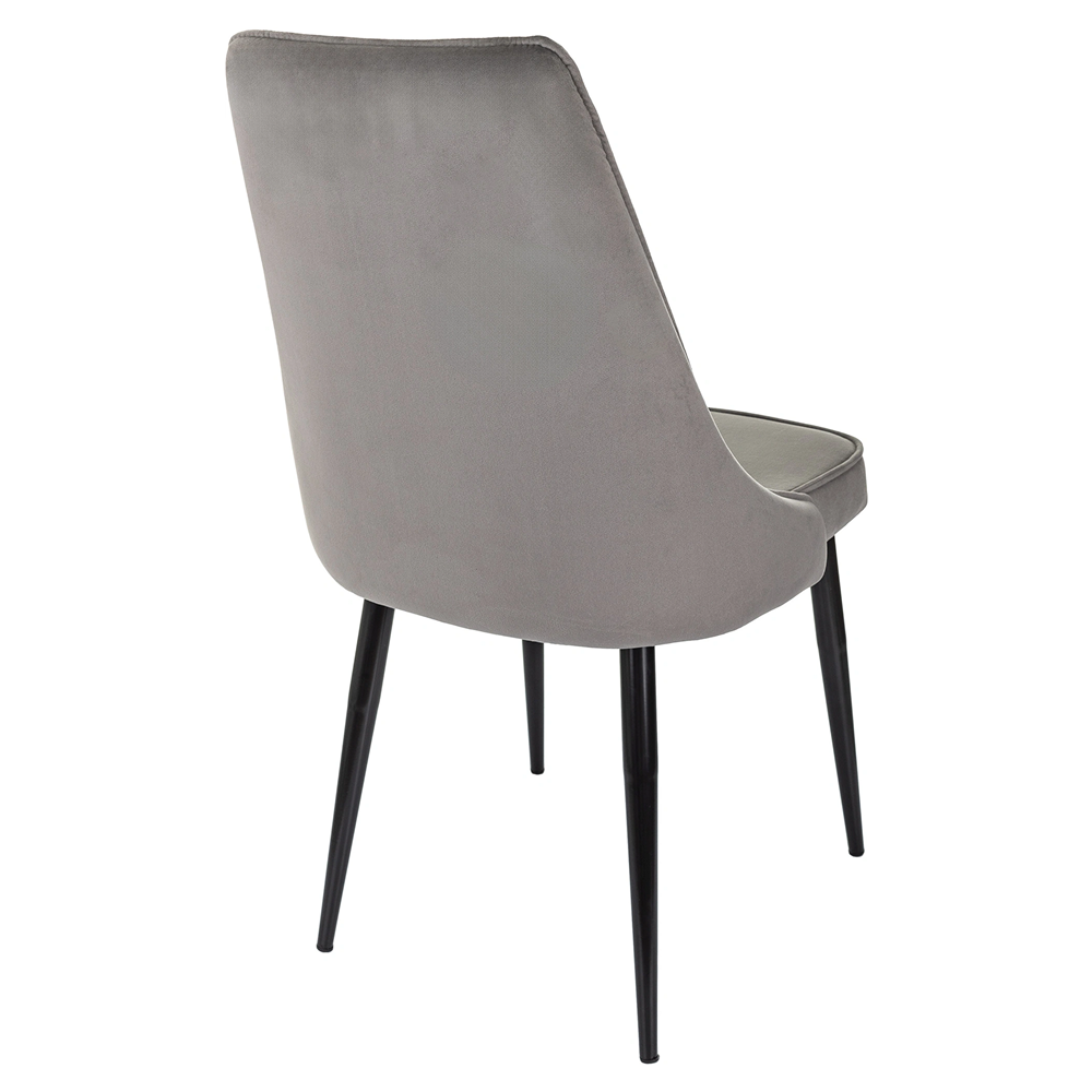 Стул Бюрократ "CH-K4_2", ткань, темно-серый, металл,  комплект 2 штуки - 6