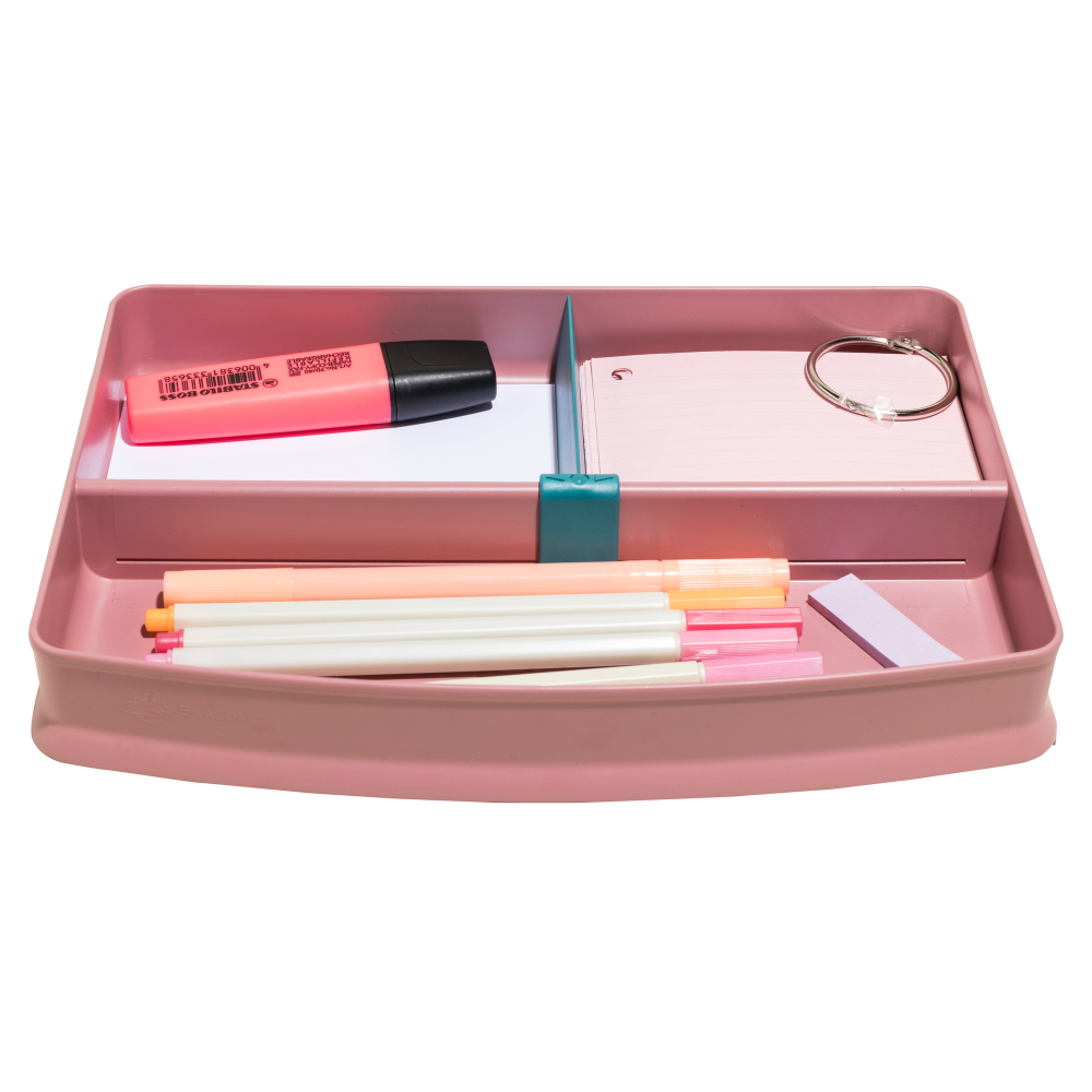 Подставка для канцелярских мелочей “Skandi”, 3 деления, ассорти - 3