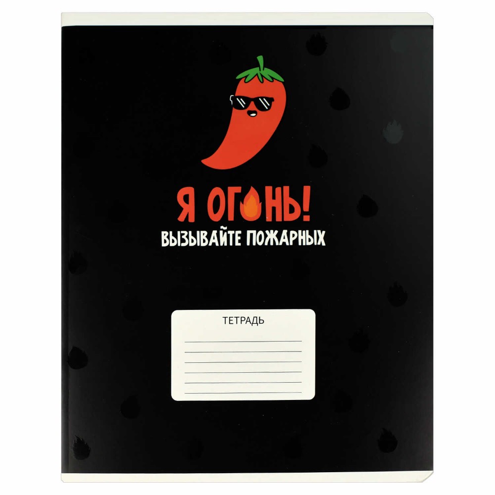 Тетрадь "Герои с характером", А5, 24 листа, клетка, УФ-лак, ассорти - 3