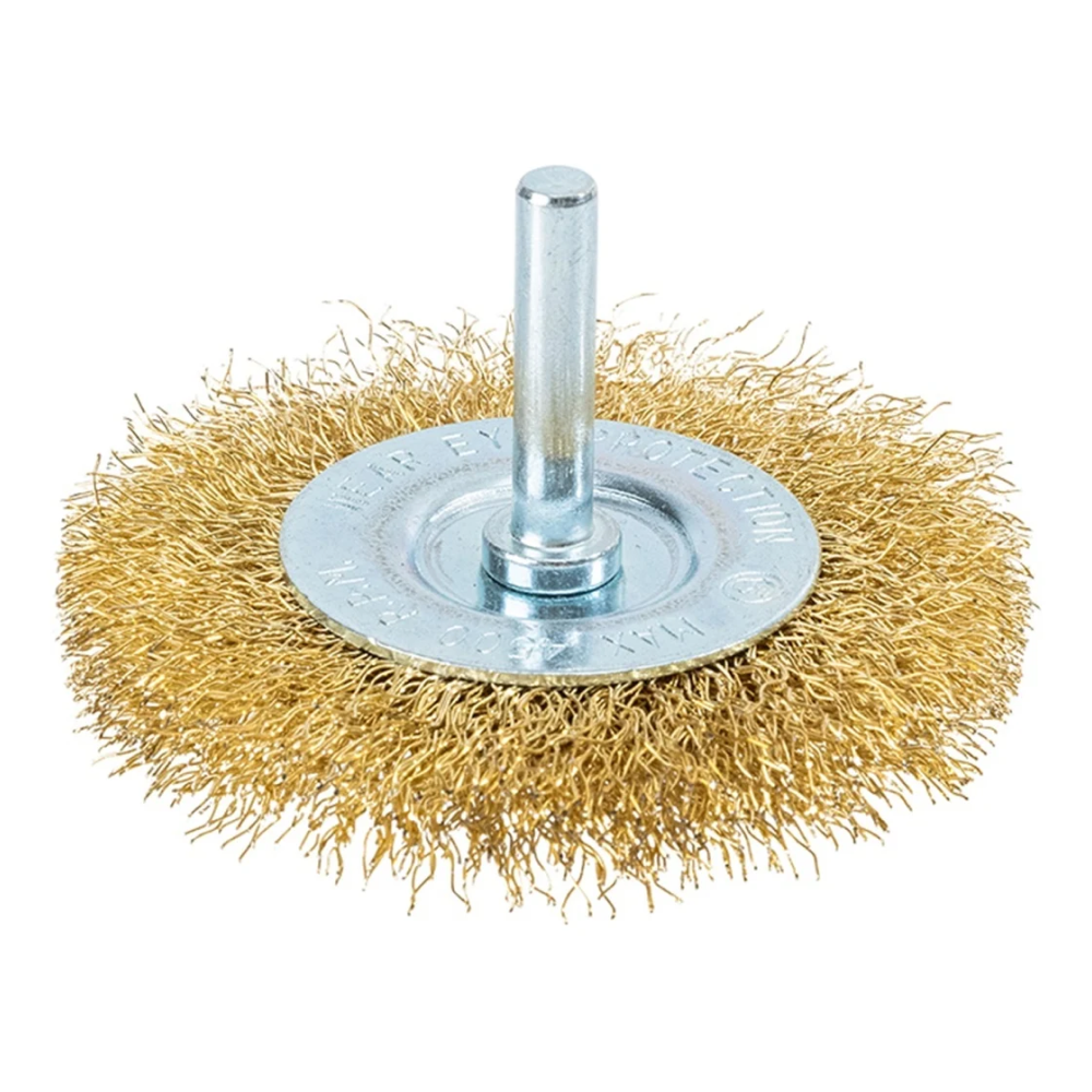 Щетка для дрели Deli YS EDH-GSS075-E3, плоская, проволочная