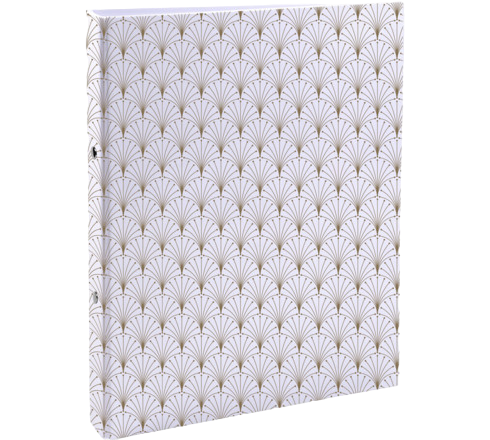 Папка на кольцах "Neo Deco", 2 кольца, ассорти