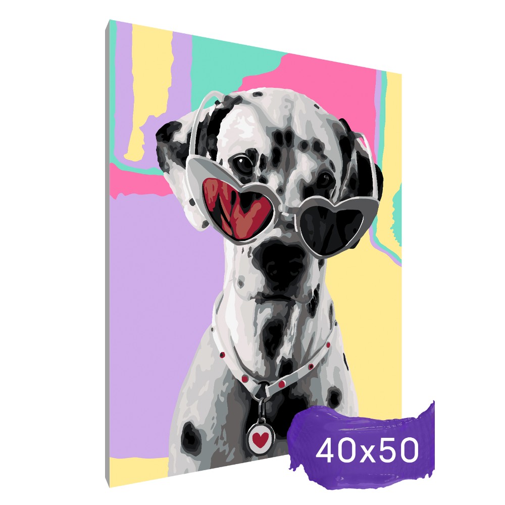 Картина по номерам "Далматинец"