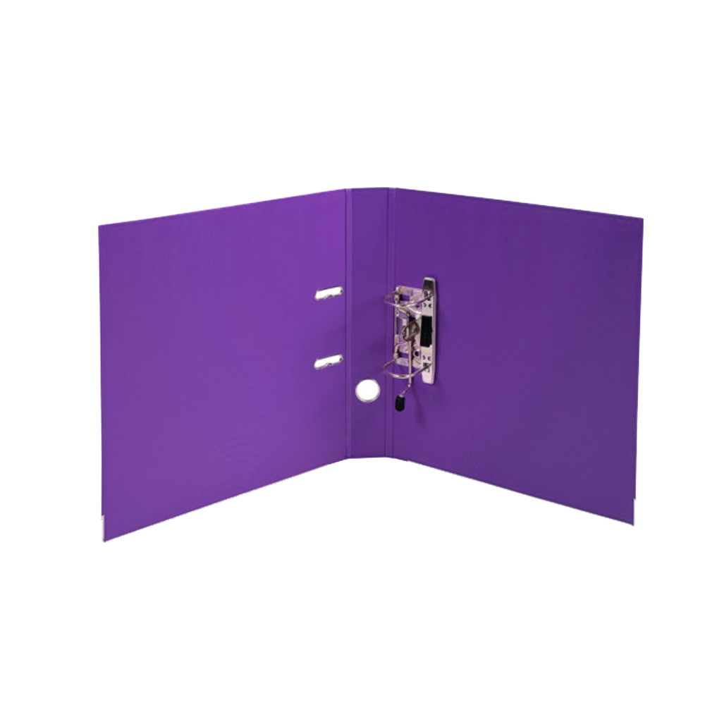 Папка-регистратор "Exacompta", A4, 50 мм, ПВХ, фиолетовый - 3