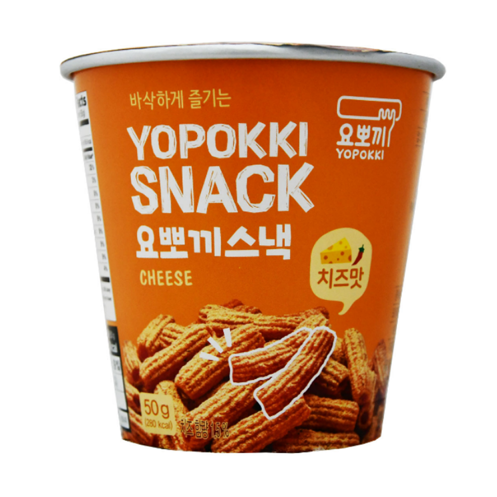 Снек из рисовой муки "Yopokki. Snack Cheese", сырный, 50 гр 