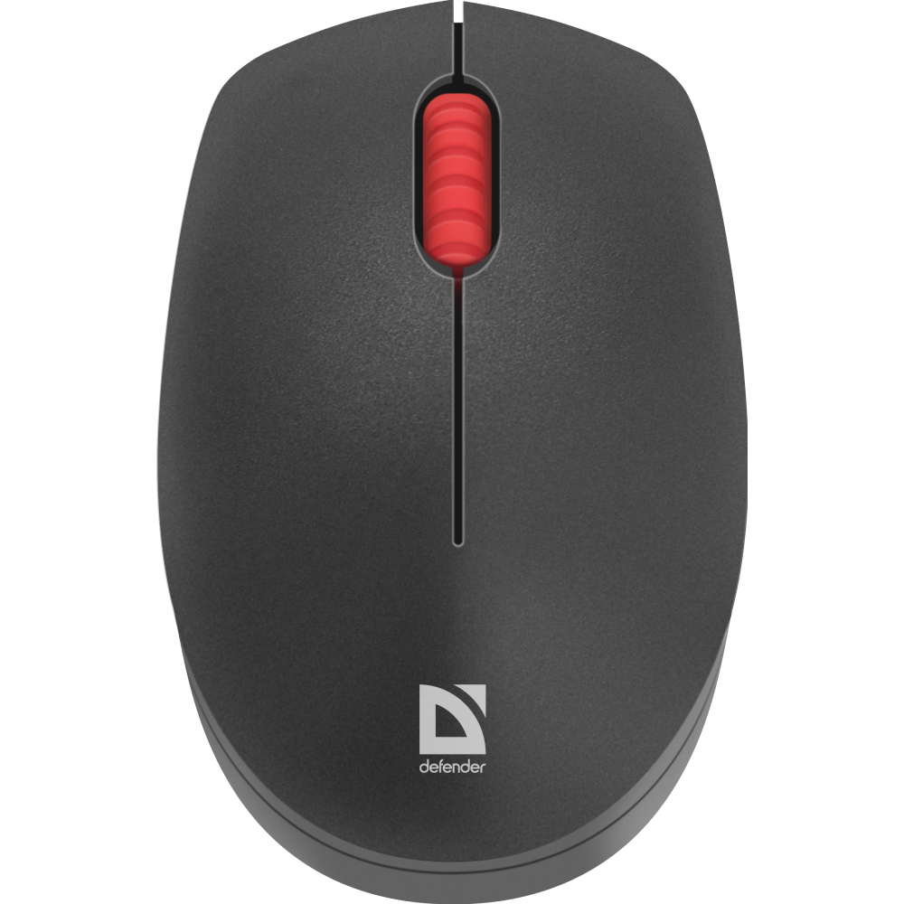 Мышь DEFENDER "Tiana MB-055", беспроводная, 1000 dpi, черный