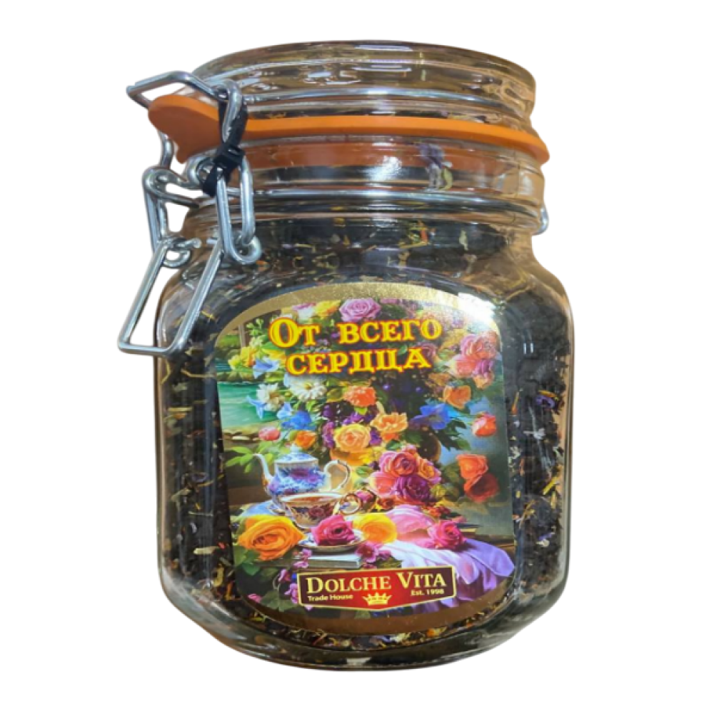 Чай Dolche vita "От всего сердца", 125 гр, черный