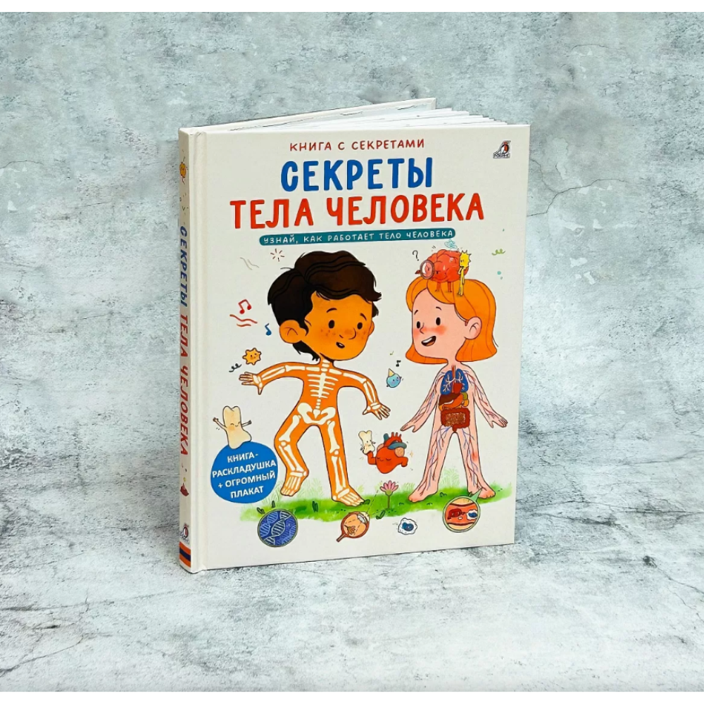 Книга "Книга с секретами. Секреты тела человека"