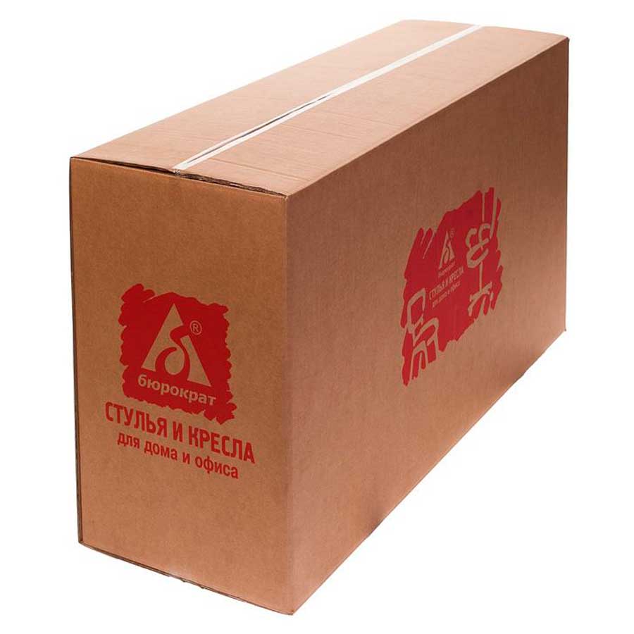 Кресло для руководителя Бюрократ "T-9908/WALNUT", металл, кожа, черный - 5