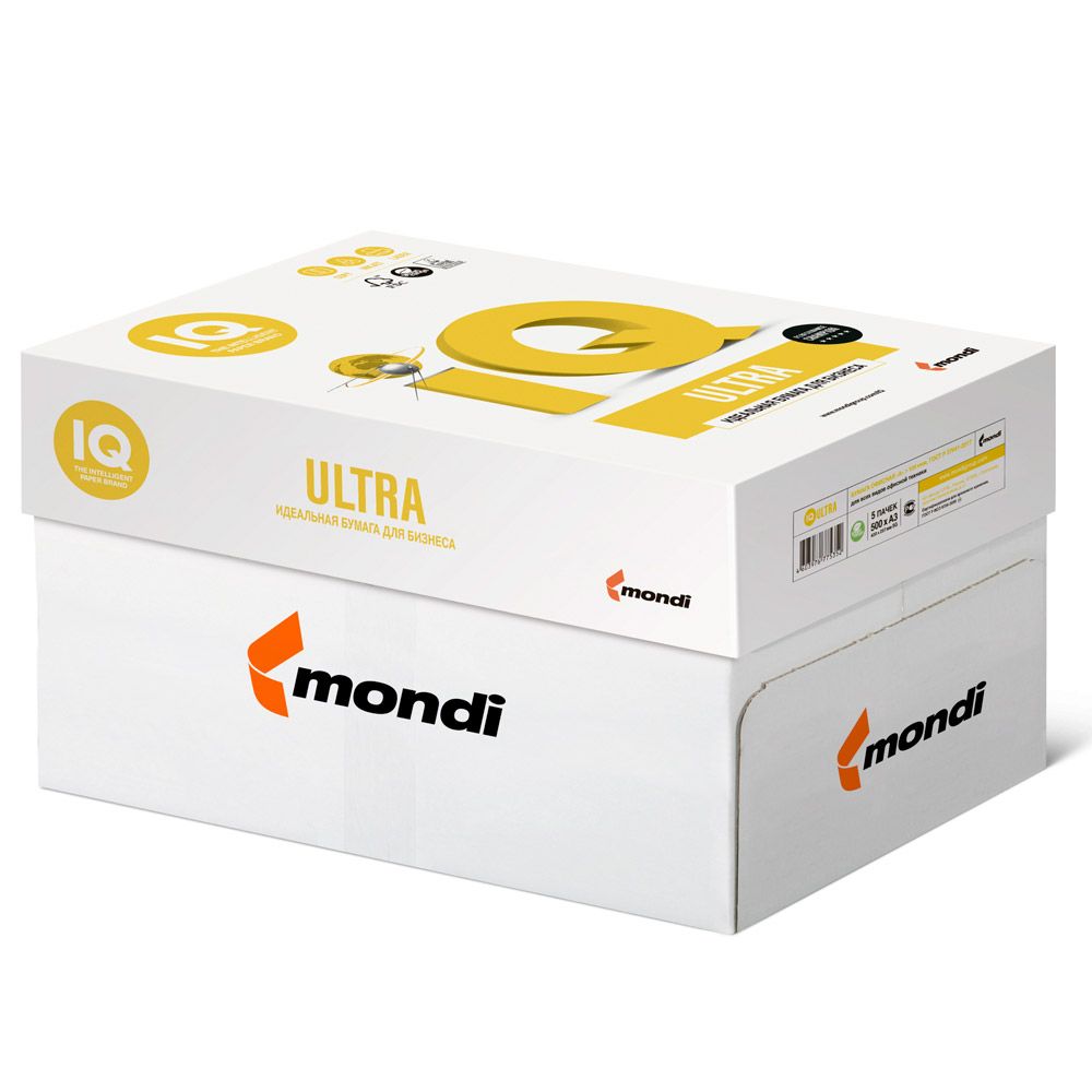 Бумага "IQ Ultra", А3, 500 листов, 80 г/м2
