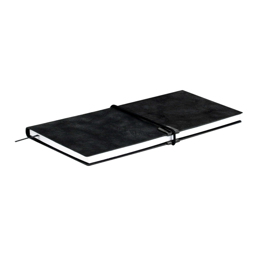 Еженедельник датированный "Тиволи Глосс", 175х95 мм, 128 страниц, черный, 2026 - 2