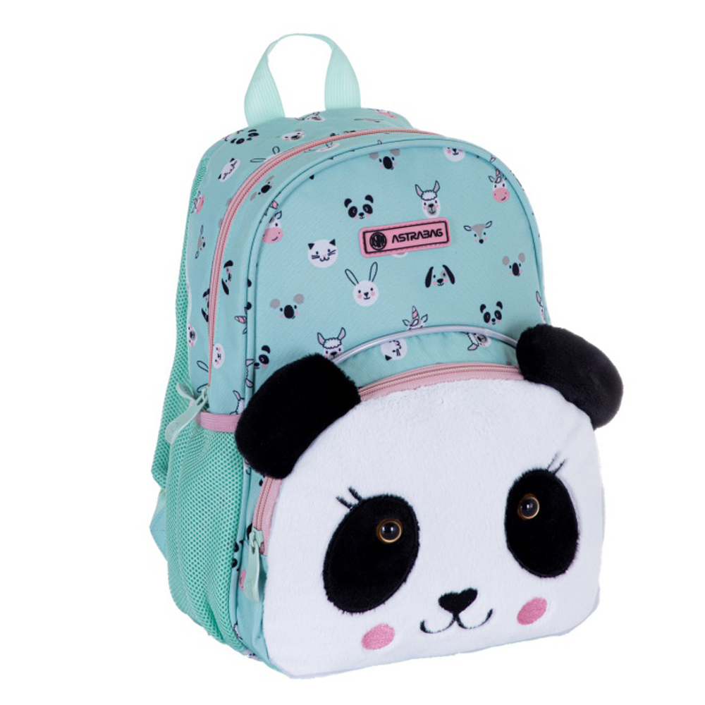 Рюкзак школьный "Teddy panda", светло-зеленый
