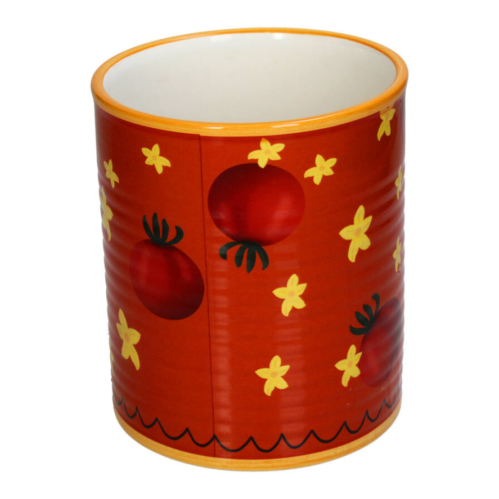 Кашпо "Tomato", доломит, разноцветный