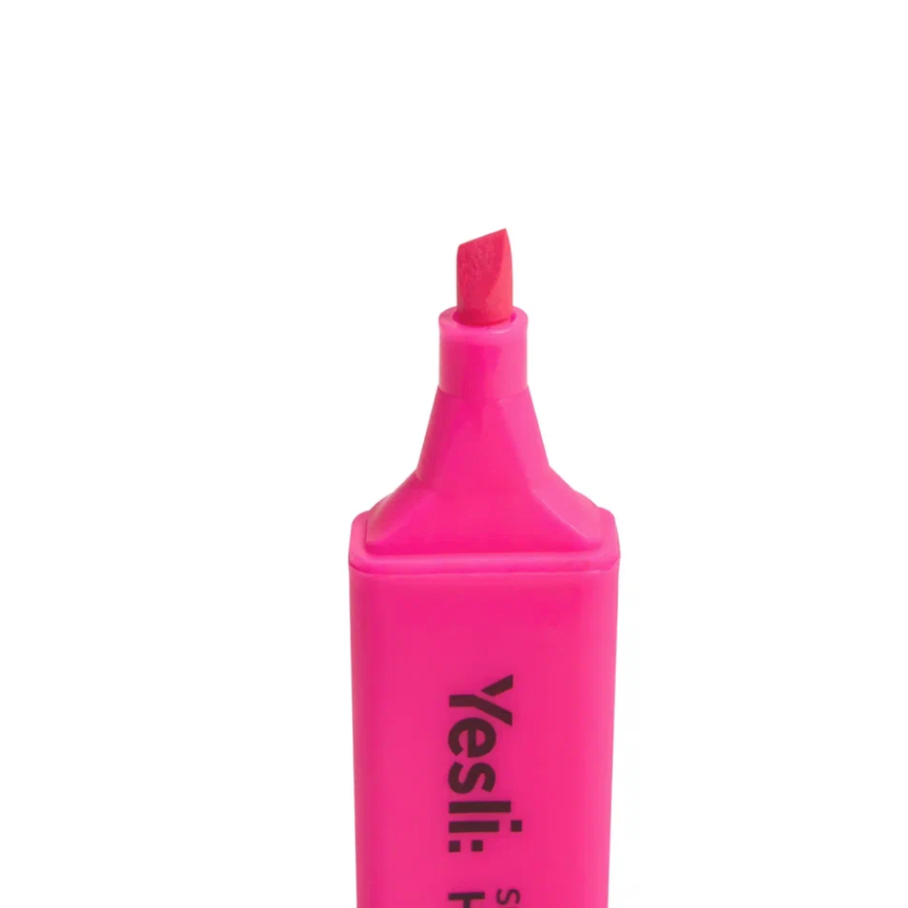 Маркер текстовый "Yesli:", розовый - 5