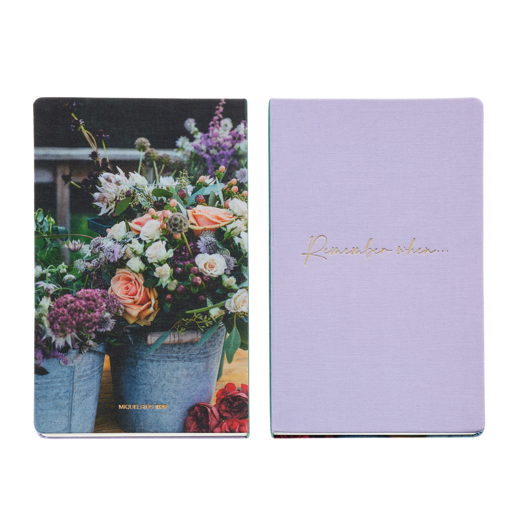 Блокнот Miquelrius "Remember Flower", А5, 96 листов, нелинованный, лиловый - 5