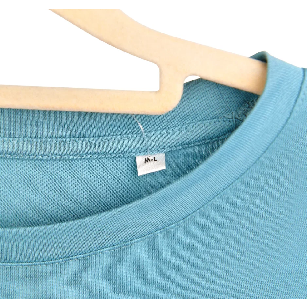 Набор сувенирный "Футболка унисекс оверсайз "Princess from Belarus" 180, M-L, пыльно-бирюзовый  + открытка-стикер 3D" - 4