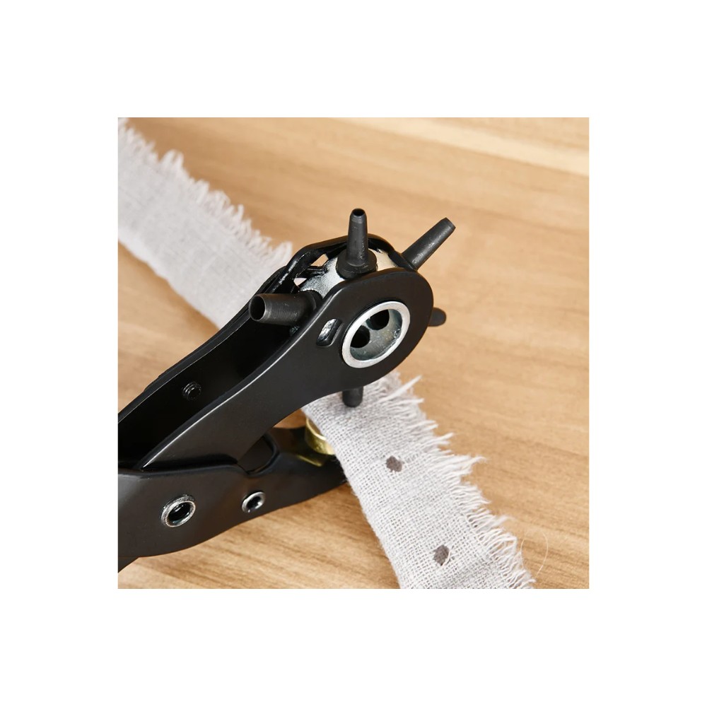 Дырокол Deli YS EDL1919A (пробойник, просекатель) для кожи, 250 мм., 6-в-1 - 3